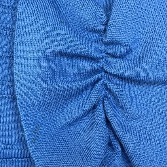 RED Valentino Blue Ruffled Tank Top - Picture 3 of 13